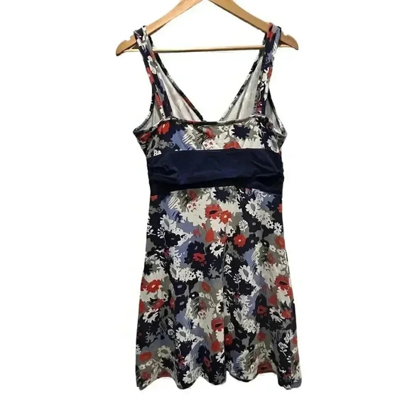 Patagonia Women's Floral Margot Casual Organic Cotton Blend Dress‎ M - Picture 2 of 6
